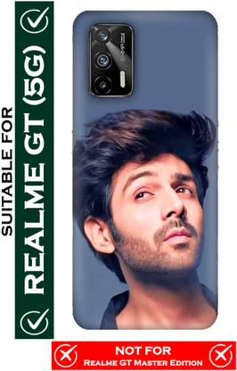 FULLYIDEA Back Cover for realme GT 5G, RMX2202, Kartik Aaryan, Bollywood, Celebrities, Bollywood Actor, Star