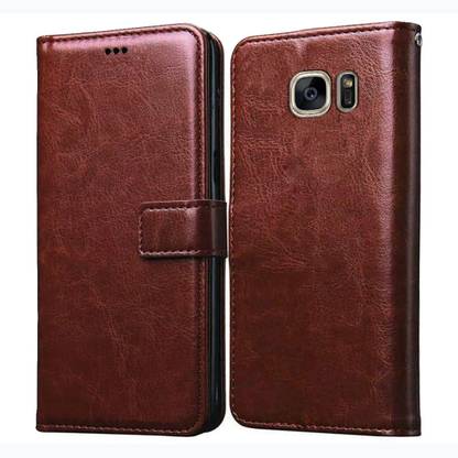 Casotec Flip Cover for Samsung Galaxy S7 Edge