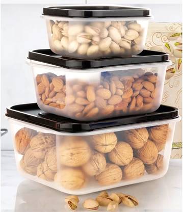 Solomon Plastic Fridge Container - 700 ml, 1400 ml, 2400 ml