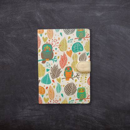Adirect Magnetic Lock Diary Book-size Diary Single Ruled 400 Pages