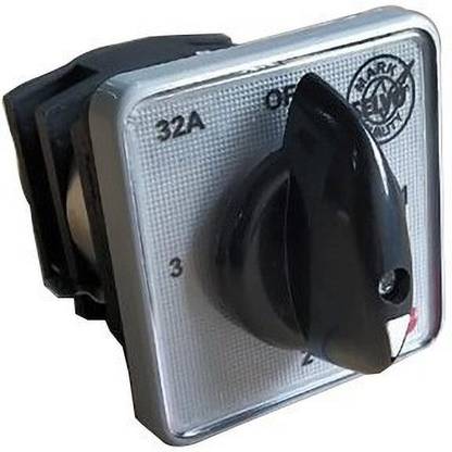 Selvo 32A Cam operated Rotary Switch phase Selector 1 pole 3 Way 32 A Three Way Electrical Switch