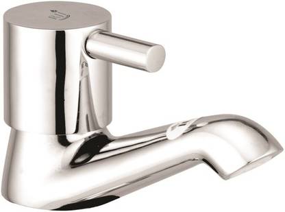 RJI "NS-1002" Brass Pillar Cock faucet CP Table Top for Basin/Sink Tap Toti Faucet Set