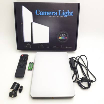 VibeX XVI™-33-KI-Video Lighting for Recording Filming Camera Flash