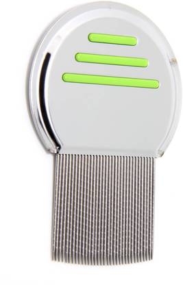 HUDABAR Green Lice Comb Stainless steel Nit & Egg For Man & women Kids babies