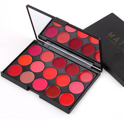 tanvi27 Mini Lip Gloss Set Plate Matte Makeup 15 Color Lipstick Sets