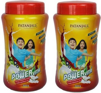 PATANJALI Herbal Power Vita Powder Jar 500gm (Pack of 2)