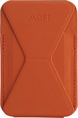 Moft SNAP-ON MAGSAFE Foldable Mobile Stand Holder All Android Smart phones (Orange) Mobile Holder