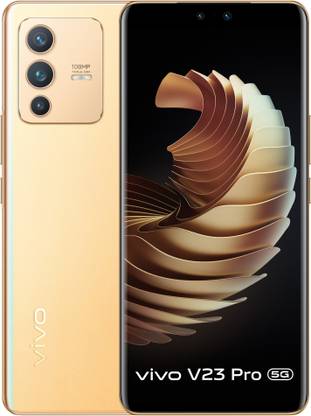 vivo V23 Pro 5G (Sunshine Gold, 256 GB)  (12 GB RAM) at Rs. 34990