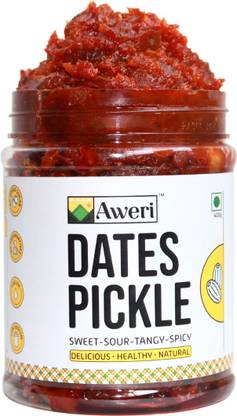 Aweri Dates Pickle - Natural, Homemade, No Preservatives (400g) Dates Pickle