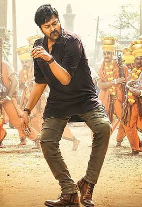 acharya actor bollywood actor bollywood movie chiranjeevi chiru megastar syeraa telugu actor telugu movie wallpaper Poster Paper Print