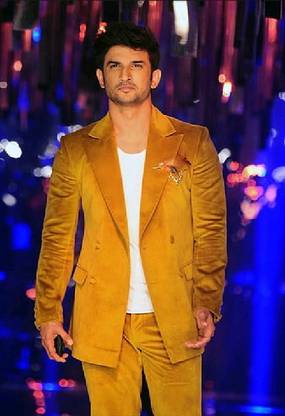 sushant singh rajput actor bollywood handsome rajput singh sushant wallpaper Poster Paper Print