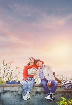 skate into love cdrama chinese actor chinese actress cute cute love janice wu skate into love steven zhang wu qian wallpaper Poster Paper Print