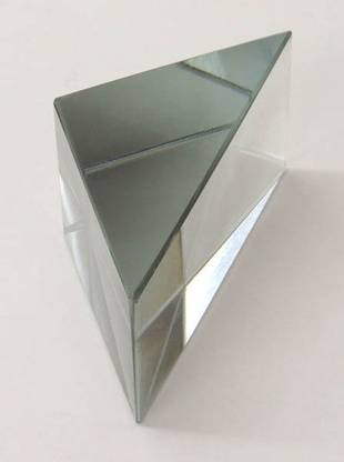 Comet Right Angled - Glass Prism - Size: 38mm Solid Prism