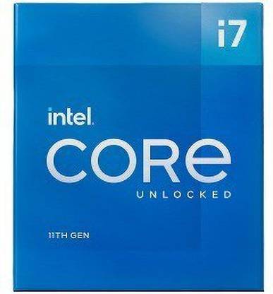 Intel I7-11700KF 5 GHz Upto 5 GHz LGA 1200 Socket 8 Cores 16 Threads Desktop Processor