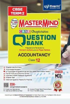 Blueprint- Cbse Term 2 Mastermind Question Bank Accountancy For 12th Class