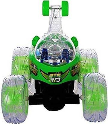 niveeka Rechargeable Remote Control Twisting Stunt Car with 360 Degrees Rotation N60