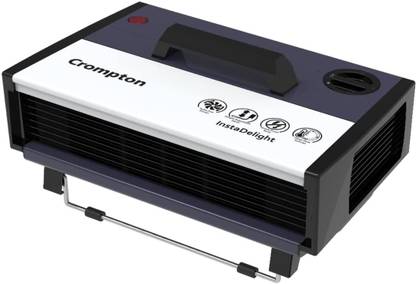 Crompton Insta Delight Fan Circulator Room Heater with 3 Heat Settings Fan Room Heater