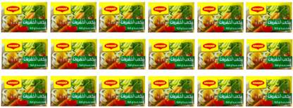 NESTLE Magg Vegetable Cubes, 18 x 18 g, Pack of 18pcs