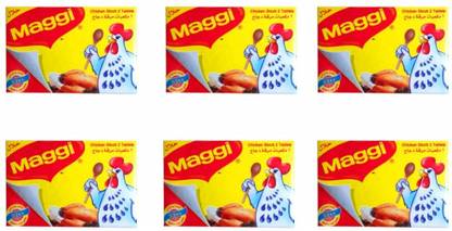NESTLE Chicken Cubes, 6 x 20 g