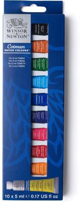 Winsor & Newton Cotman Water Colour - Access Set of 10 Tubes x 5ml