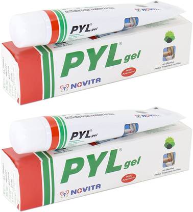 Novita PYL Gel - ( Pack of 2) Chandan Relieving Itching Burning and Pain