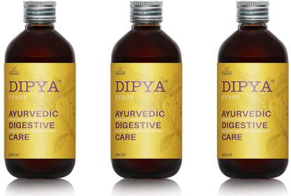 Dipya Syrup - Ayurvedic Digestive Care 200ml (Pack of 3)