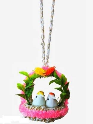 DogTrust Birds Jhumar Nest Mini birds Nest Set of 1 Bird House