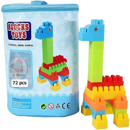 saburi 72 Pcs Building Blocks , Assembling Block, Building blocks, for Kids