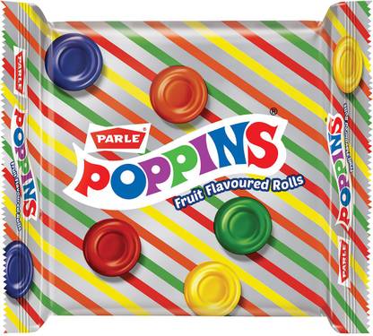 PARLE Poppins Fruit Candy (4 x 25 g)