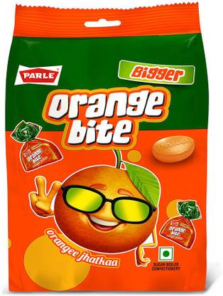 PARLE Bigger Bite Orange Candy