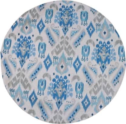 Tikuli Multicolor Polyester Dhurrie