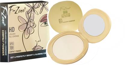 F-Zone HD Litelayer Full Coverage Compact Powder Compact