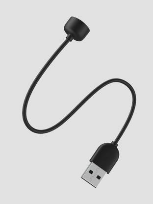 SANNO WORLD Power Sharing Cable 0.15 m smart band 5 watch charger, m5 band charger, USB 2 pin magnetic Band Charger