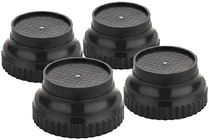 HemCorp Fixed Non Slip Diswashing base Black 8 CM Anti Vibration Pad | Leg Dishwashing Detergent
