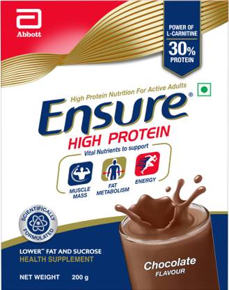 ENSURE High Protein Nutrition Health Drink, Chocolate