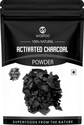 Wostoo Activated Charcoal Powder-500g (Pack of 1)
