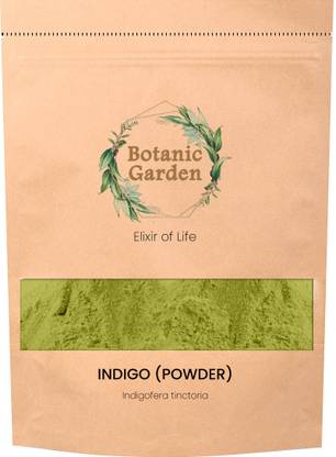 botanic garden Organic Indigo Powder 1kg /Indigofera tinctoria/Nilikaa, Nilini, Habb-ul-Neel