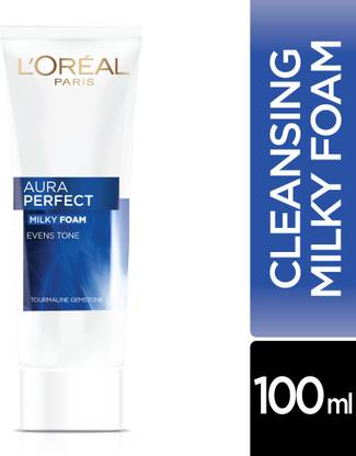 L'Oréal Paris Aura Perfect Milky Foam Vitamin C  |For Brighter and Glowing Skin Face Wash