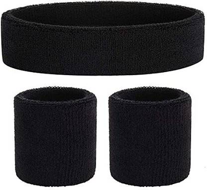 HK Sports Towel Head Band & 2 Wrist Band || Sweat Band || Sports Band || Fitness Band