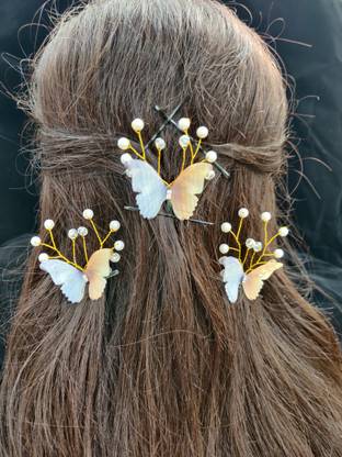 Shetu Butterfly Hair Pins Hair Pin