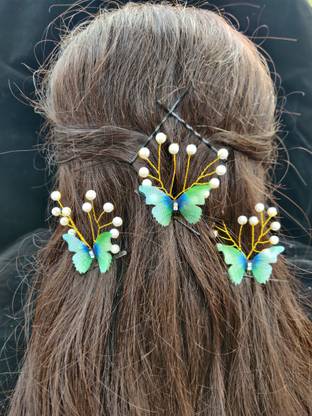 Shetu Butterfly Hair Pins Hair Pin