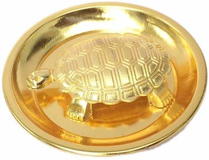 Kritharth Creation Fengshui Tortoise kachwa Small Size Decorative Showpiece  -  2 cm