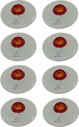 Prop It Up ROUND White Fancy Bulb holder for wall home Plastic Light Socket (B-22) 8 PCS Plastic, Brass Light Socket