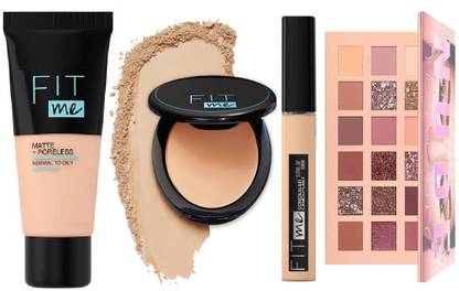 Wiffy FIT ME FOUNDATION. FIT ME COMPACT FIT ME CONCEALER. EYESHADOW PALETTE