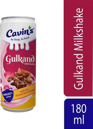 Cavin's Gulkand Milkshake, with Zinc, Vitamin A & D for Immunity Support Gulkhand
