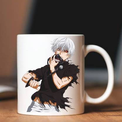 ZORI Premium Deadly Anime Cool Printed Glossy Finished,330ml Ceramic Coffee Mug