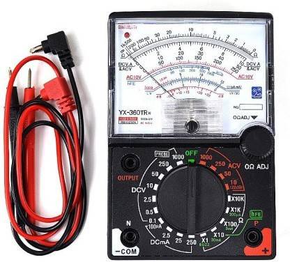 Svojas Analogue Multimeter Pointer Multi-tester Continuity Buzzer Voltmeter Amperemeter Analog Multimeter