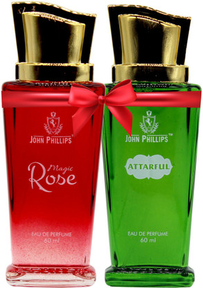 Buy John Phillips Magic Rose and Attarful Eau de Parfum - 120 ml Online In  India | Flipkart.com