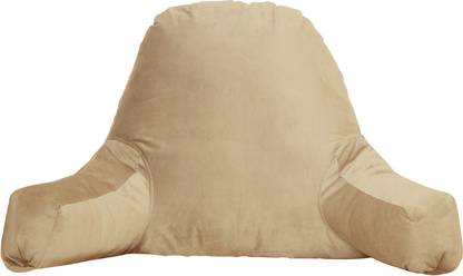 Profuse Reading pillow Polyester Fibre Solid Lumbar Pillow Pack of 1