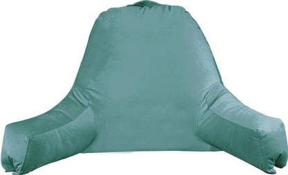 Profuse Reading pillow Polyester Fibre Solid Lumbar Pillow Pack of 1